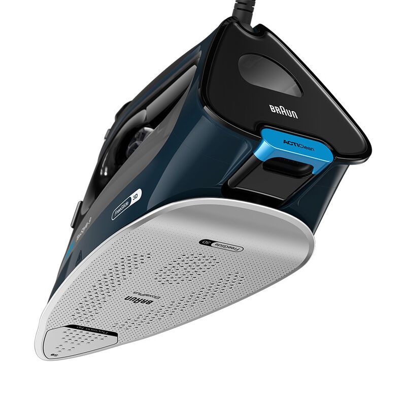 Braun TexStyle 9 Steam Iron - 3200W - EloxalPlus Soleplate - Dark Blue