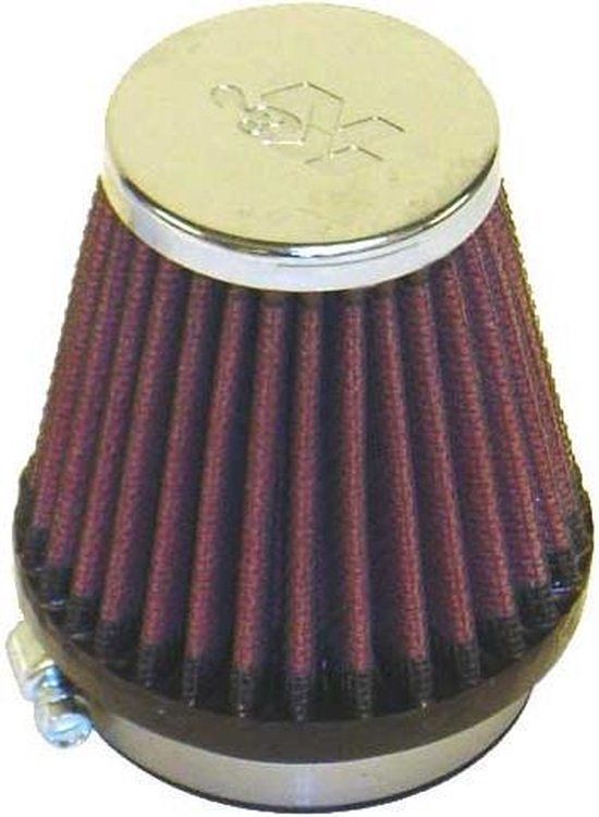 K&N Universeel Luchtfilter Konisch 54mm aansluiting, 76mm onder, 51mm top, 76mm hoogte (RC-2330)