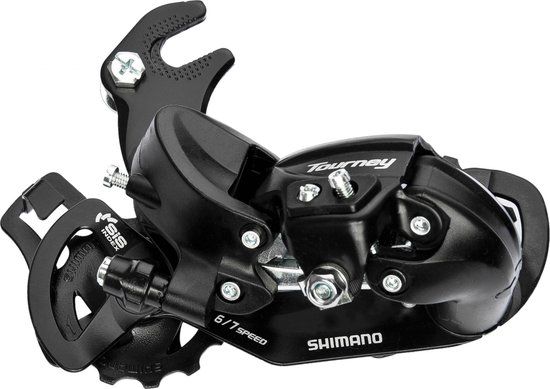 Shimano Achterderailleur - 6/7-speed - Zwart - Metaal