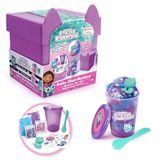 Canal Toys Gabby's Dollhouse Mystery Cat Box Slime Sensory Kit, Mercat Charm, make your own slime, easy storage, purple