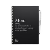 MOYU Uitwisbaar Notitieboek Moederdag - Hardcover