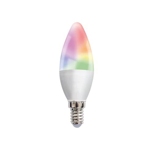 Delta Dore Delta Dore - Easy Bulb E14CW wit & kleur slimme gloeilamp - Slimme verlichting | Omgevingsscènes | Werkt met Amazon Alexa, Google Home | E14 | LED - 6353011