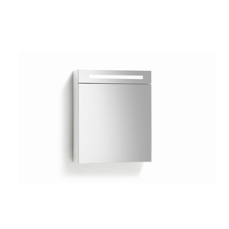 Badkamerplanet Spiegelkast met Verlichting LED en stopcontact met schakelaar 58 cm Wit