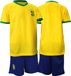 Avento Voetbalset Supporter Junior Geel/Blauw/Groen 104