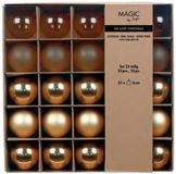 Inge's Christmas Decor 55205P419 Kerstbal Glas Goud 25 stuk(s)