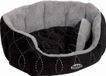 Nobby comfortbed ovaal ceno zwart - 45 x 40 x 19 cm