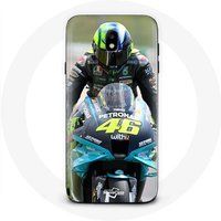 Maniacase Hoesje voor Samsung Galaxy J7 2017 Valentino Rossi Motor racer 46
