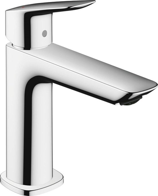 Hansgrohe Logis wastafelkraan 121 met waste chroom 71251000