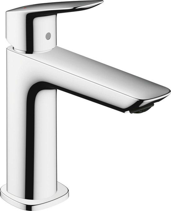 Hansgrohe Logis Wastafelkraan 121 Chroom | Zonder Waste