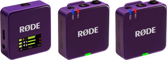 Rode Wireless GO Gen 3 Microfoon - Paars