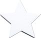 Glorex Hobby Piepschuim vormen sterren - 20 x 5 cm - hobby/knutselmateriaal - Kerst sterren maken