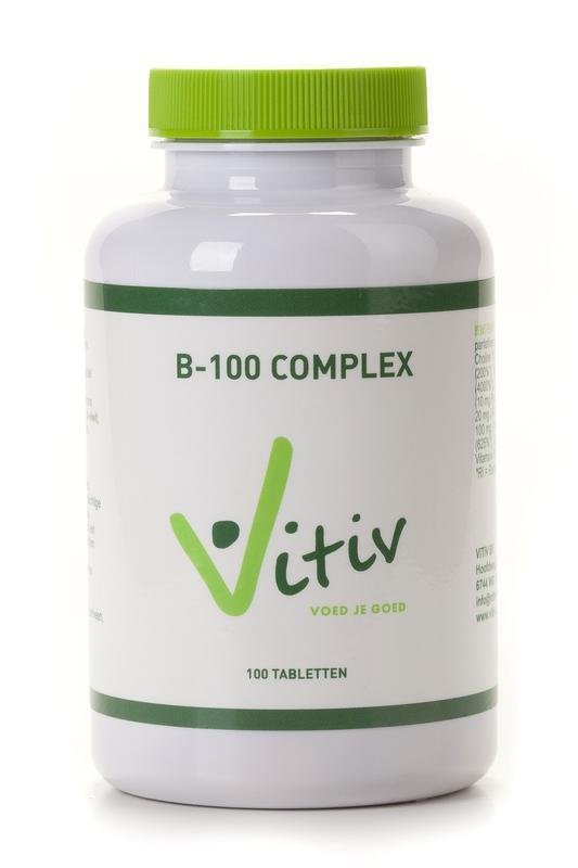 Vitiv Vitamine B 100 complex 100 TB