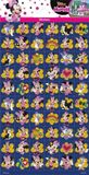 Funny Products Stickervel Minnie Mouse 20 x 10 cm Papier 60 pièces