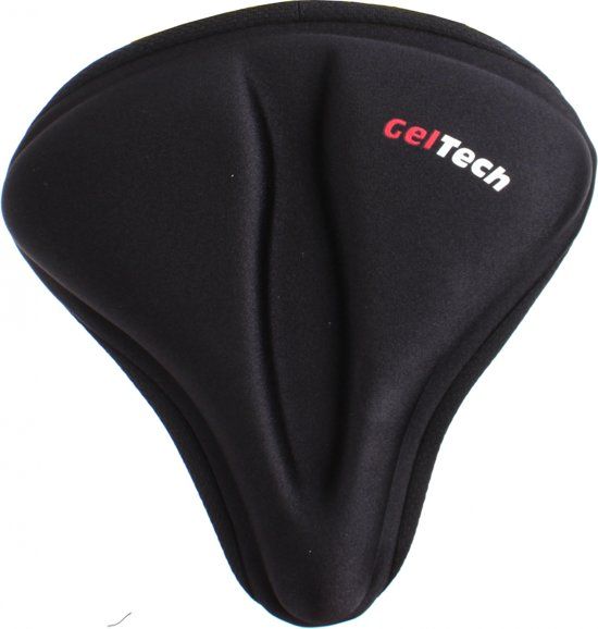 Velo Zadeldekje Plush Gel Met O-zone Heren Zwart