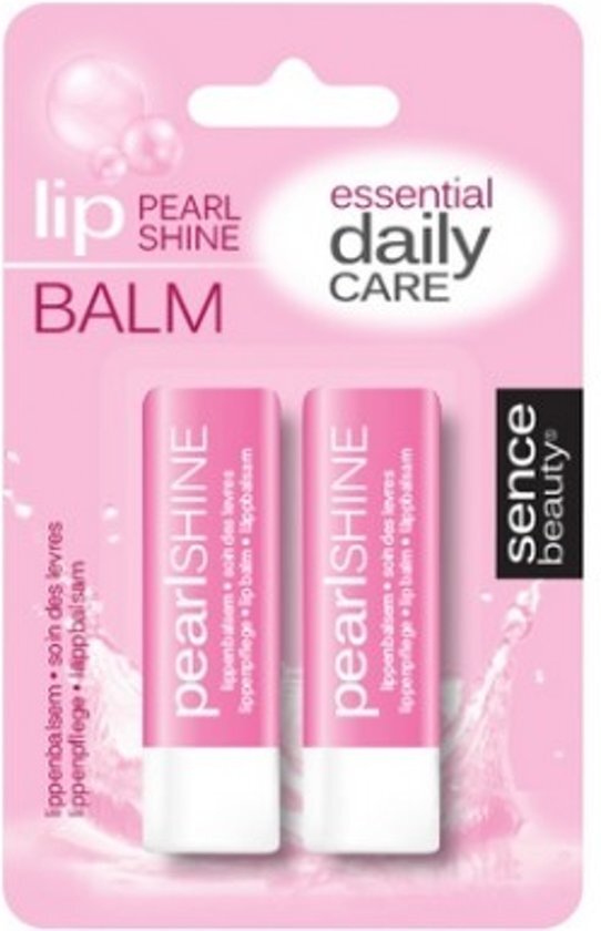 Sencebeauty Lippenbalsem Pearl Shine 2 x 4 8 g