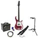 Peavey Milestone BXP Red guitare basse électrique set de démarrage