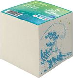 Herlitz GREENline notitieblok, 9 x 9 cm, grijs