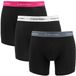 Calvin Klein Boxer Brief 3pk Lv00nb4394 3vo Noir Corps W/turbulence/blanc Homme Taille - M