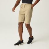 REGATTA Polska Shorts Heren Beige Katoen 32 Elastische Tailleband UV-bescherming Hiking
