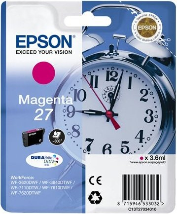 Epson Alarm clock 27 DURABrite Ultra single pack / magenta