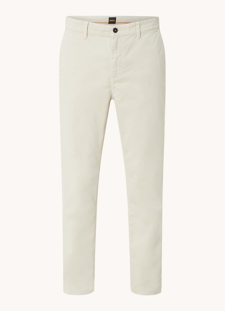 HUGO BOSS Tapered Fit Chino Trousers with Pockets