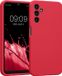 kwmobile telefoonhoesje geschikt voor Samsung Galaxy A14 5G - TPU backcover met siliconen coating - Smartphone case in awesome pink