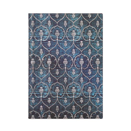 Paperblanks Blue Velvet Midi Lined Journal