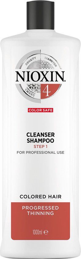 Nioxin System 4 Shampoo / Cleanser - 1000 ml