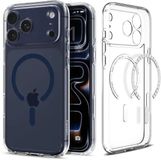 Spigen Ultra Hybrid MagFit Case voor Apple iPhone 17 Pro - Transparant