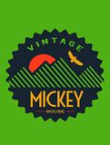 Disney Komar Disney muurschildering Mickey Mouse Vintage 30x40cm
