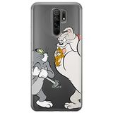 ERT GROUP mobiel telefoonhoesje voor Xiaomi REDMI 9 origineel en officieel erkend Tom and Jerry patroon Tom i Jerry 001 optimaal aangepast aan de vorm van de mobiele telefoon, gedeeltelijk bedrukt