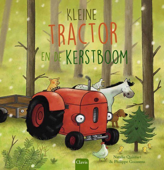 Kleine Tractor Kleine Tractor en de kerstboom