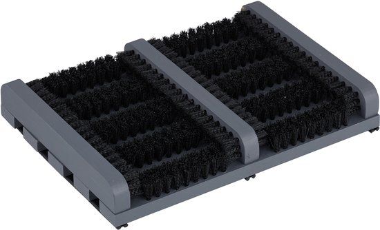 Relaxdays voetenveger met borstels - buiten - antislip