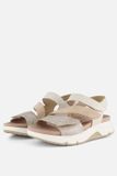 Gabor Rollingsoft Sandalen Beige Leer