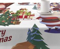 Belum Vlekbestendig tafelkleed van hars Papa Noel 200 x 140 cm