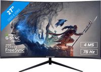 RAIDER 27 Inch Full HD VA Curved 75Hz Gaming Monitor