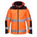 Portwest C469 Pro HI-Vis Jas Normale Pasvorm Afneembare Mouwen Waterdicht | Oranje/Zwart, 3XL, EN ISO 20471 Klasse 3, EN 342, EN 343, "Bont" Voering en "Bont" Kraag, 4 Zakken, 100% Polyester, Winddicht