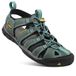 KEEN Clearwater Cnx Leather dames sandalen , meerkleurig Mineral Blue Yellow 1014371, 35.5 EU
