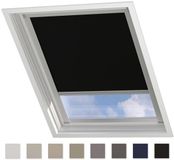 DTCH Dakraam Rolgordijn Trend - Verduisterend - Black - voor Velux: M04 / 1 / 304