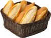 Kesper Brood/fruit mandje - gevlochten kunststof - donkerbruin - vierkant - D24 x H11 cm