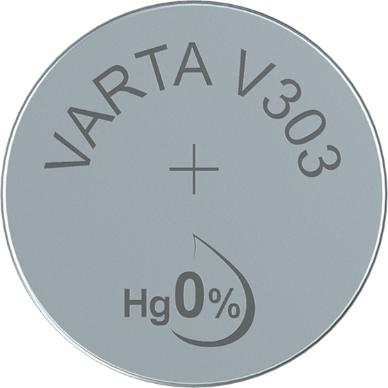 Varta V303 - Huishoudelijke batterijen - metallic