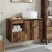 Maison Exclusive - Ensemble de deux armoires de salle de bain en bois de récupération, dimensions : 79,5 x 44,5 x 80 cm