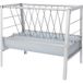 Senderpick – Mangeoire pour chèvres 2 en 1 – Ratelier à foin et double mangeoire – 200l – Acier galvanisé – Conception stable et facile à nettoyer