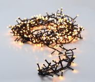 Merkloos Nampook Microcluster 560 LED 11m WW - Wit