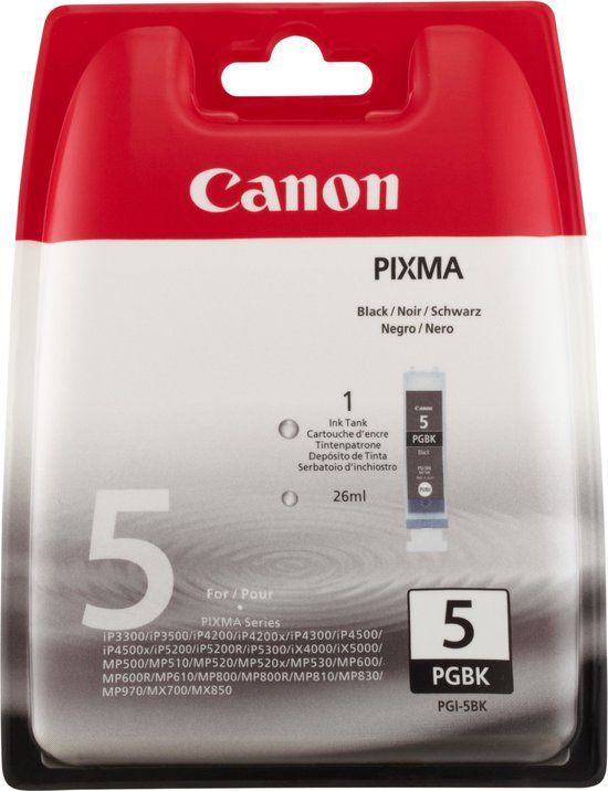 Canon PGI-5 Zwart - Inktcartridge - Origineel