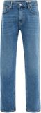WE Fashion Heren regular fit jeans Blauw Katoen Maat 33/34