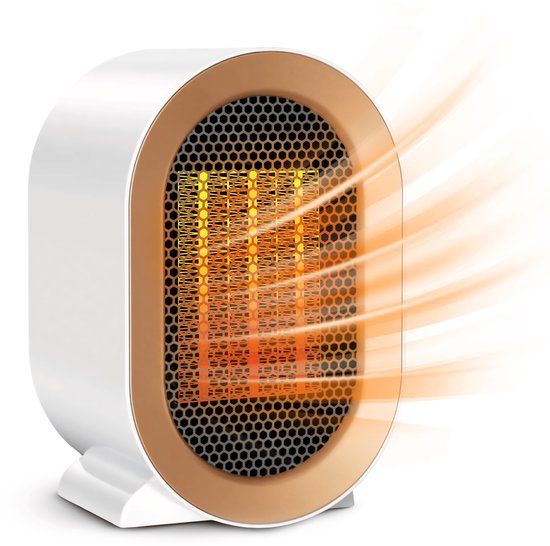 Vulpes Goods® Tech Elektrische Kachel Pro - 1200W - Wit