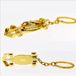 MC Living KadoExpress F1 Auto Sleutelhanger - Met Naam - Sjors - Model 2024 - Goud