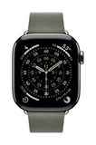 Apple Sage Grey Polyester Band Large 42mm