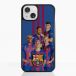 Coque officielle FC Barcelona avec blason 3D et design de joueur